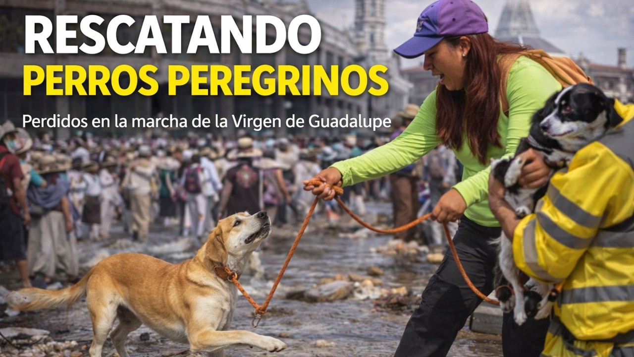 Perritos abandonados tras la fiesta de la Virgen: así los salvaron
