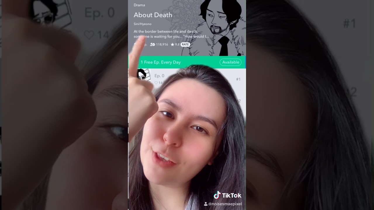 ABOUT DEATH IS KILLING ME SOFTLY | WEBTOON Rec & Review #shorts