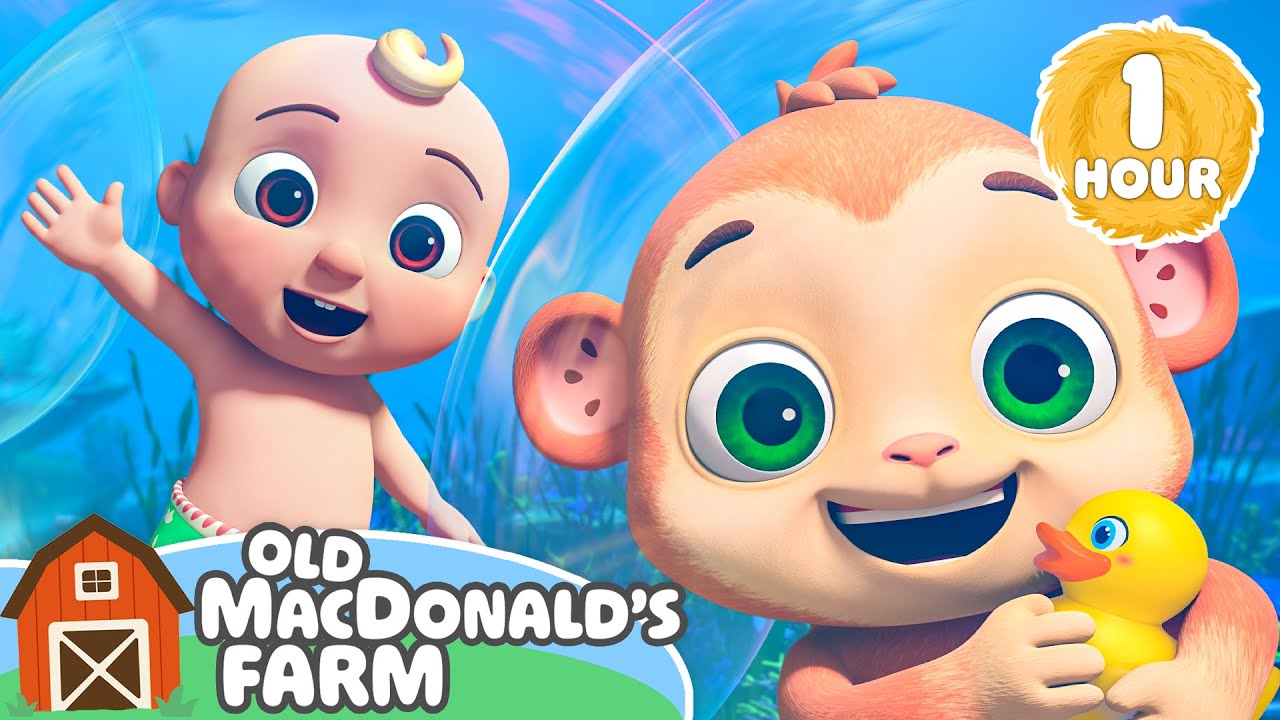 Let's Go Swimming with JJ! 🏊‍♂️ | COCOMELON ANIMALS 🍉 | Old MacDonald's Farm