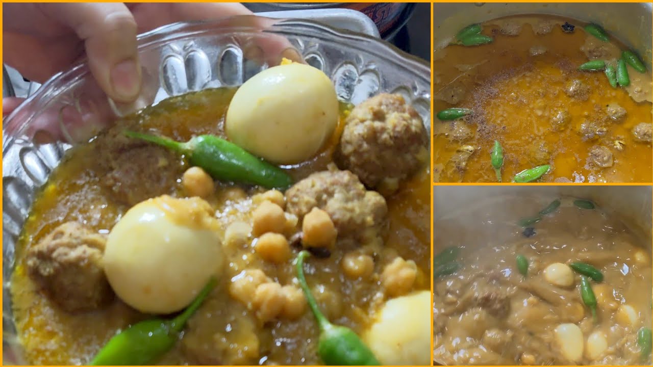 Lahori Style Kofta Anda Chanay Recipe