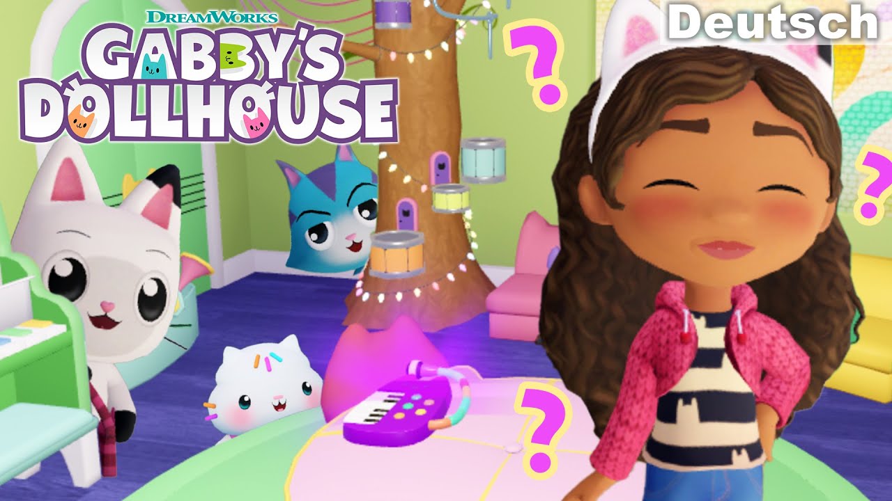 Wir haben im Gabby's Dollhouse ROBLOX-SPIEL Verstecken gespielt!
