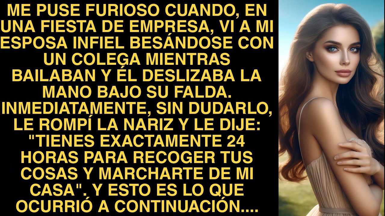 EN VEZ DE VOTOS, LE MOSTRÉ A EH PRUEBAS DE LA INFIDELIDAD DE MI PROMETIDA