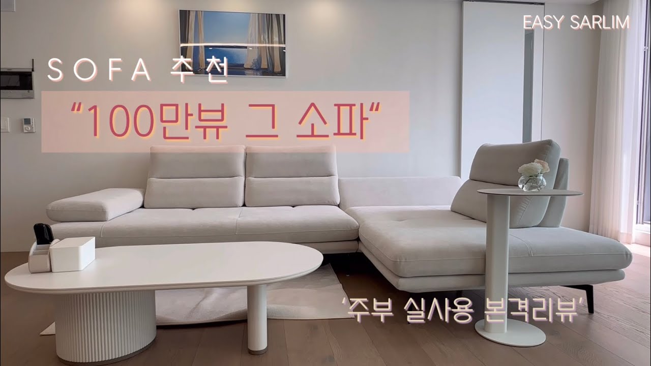 인테리어가구ㅣ소파추천ㅣ에싸소파, 패브릭소파,가구추천ㅣ100만뷰소파ㅣ주부실사용후기