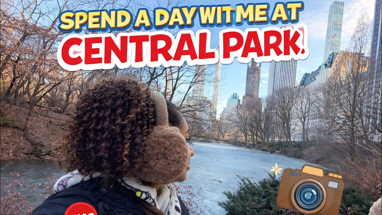 Spend a Day With Me at Central Park During Winter  | NYC Vlog