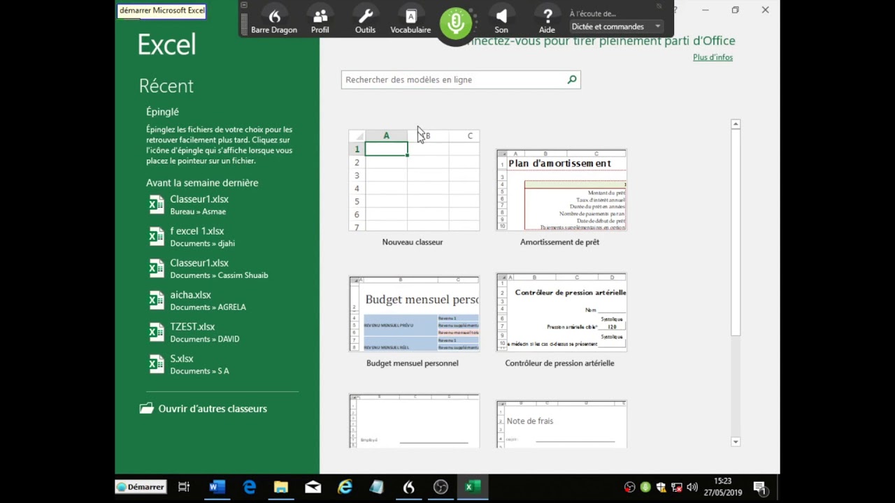Dragon, dicter, corriger et contrôler les fenêtres de Windows -  Partie 1 -