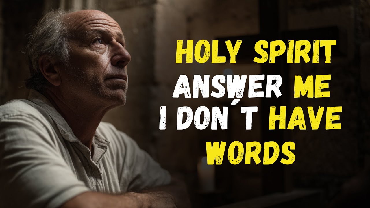 How the HOLY SPIRIT Answers you Even When You Don't Say a Word