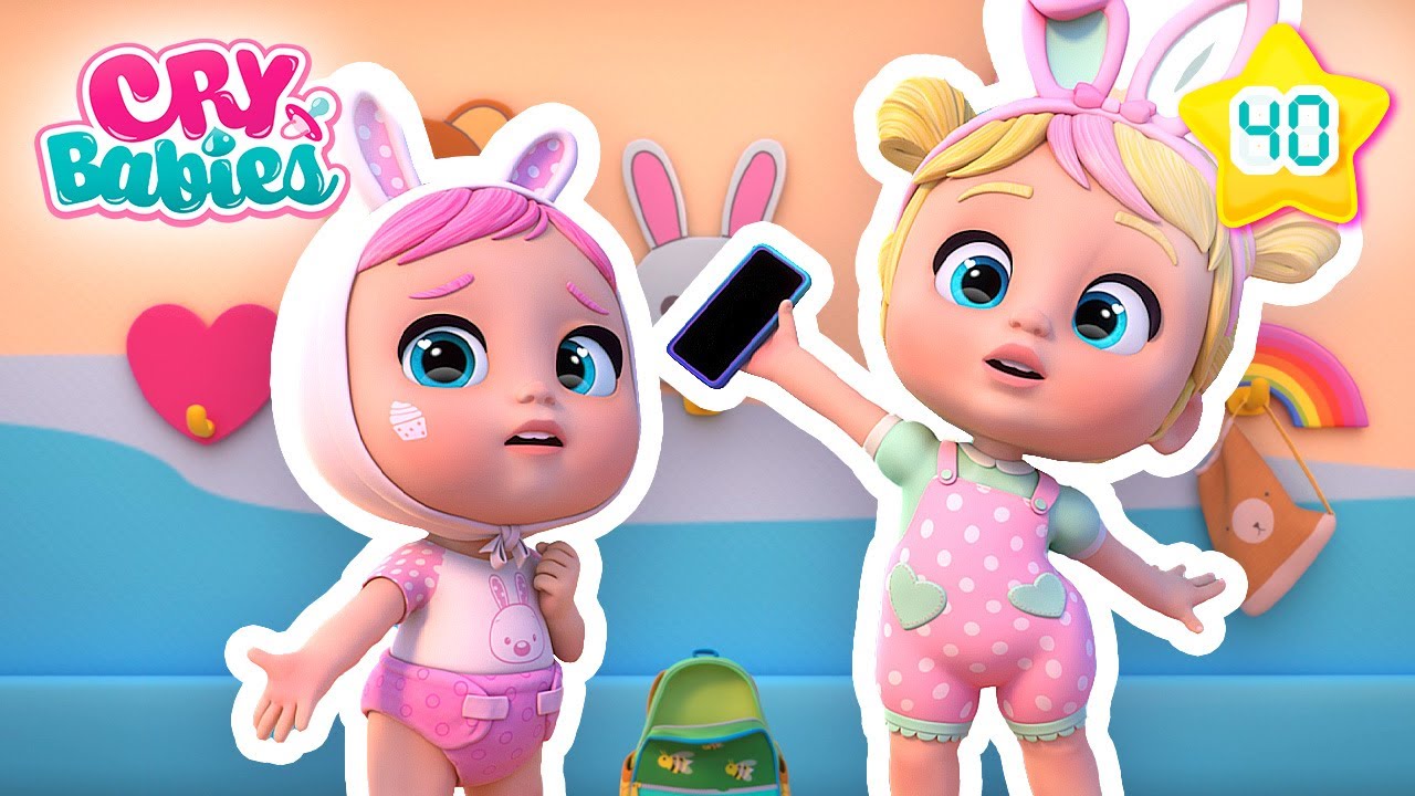 I Found a Phone 🎀 CRY BABIES 💧 Cartoons for Kids in English