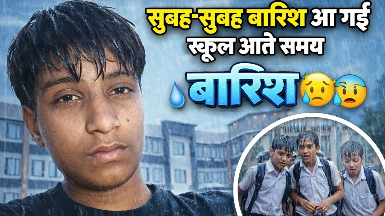 Subha subha barish aa gyi😱#longvideo #soravjoshivlogs #viralvideo #trendingvideo 