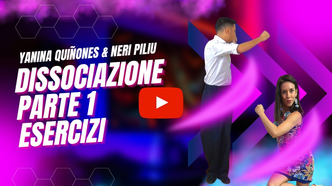 Dissociazione nel Tango Parte 1 Esercizi Yanina e Neri 