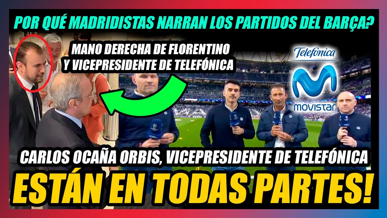 😱MADRIDISTA VICEPRESIDENTE EN TELEFÓNICA e IMPORTANTE EN EL GOBIERNO ESPAÑOL!!😱TODO OK, FLORENTINO😱