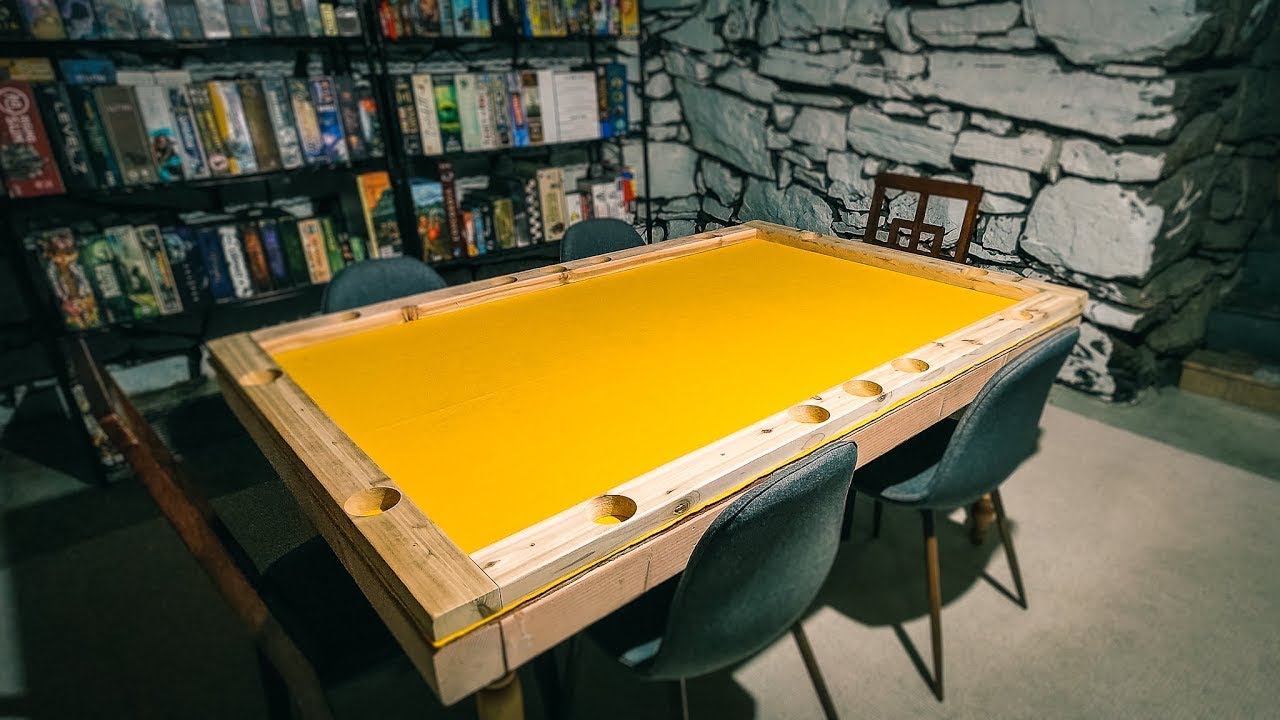 ИГРОВОЙ СТОЛ СВОИМИ РУКАМИ ДО 150 ДОЛЛАРОВ | Самодельное игровое оборудование (Часть 2)