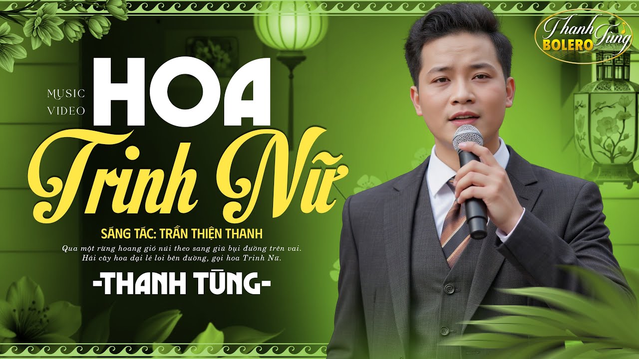 Chàng Ca Sĩ Hát HOA TRINH NỮ Cực Ngọt Thổn Thức Triệu Trái Tim - Nhạc Bolero Thanh Tùng GÂY NGHIỆN