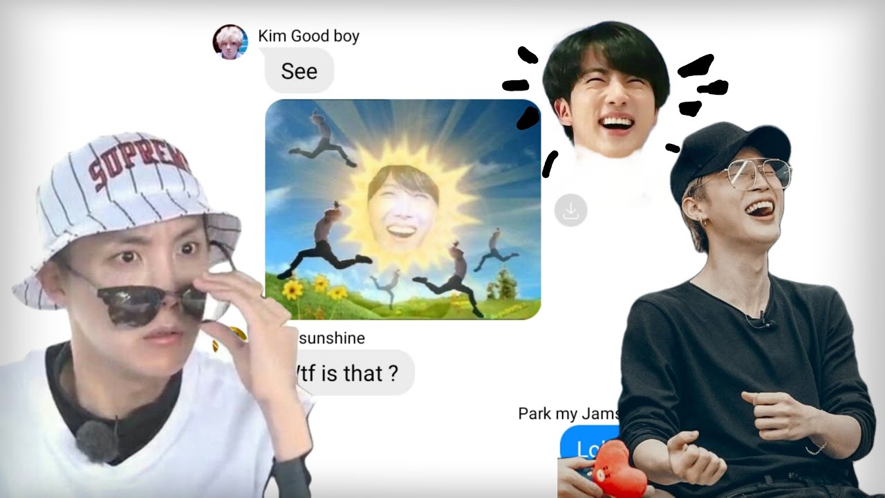 || BTS texts || BTS reacting to their Memes !