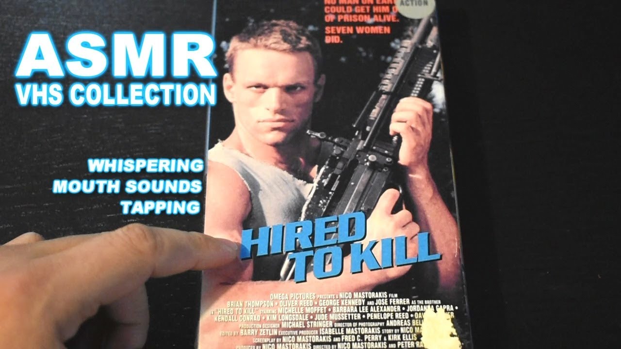 ASMR - VHS Movie Collection, Part I - Whispering, Mouth Sounds, Lip Smacking, Tapping