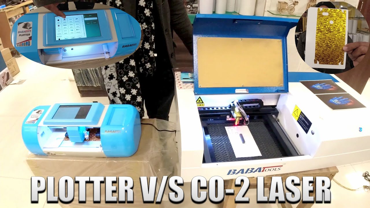 CO2 Laser Cutting Machine V/S Plotter Machine, Which one is Best, Price & Futures