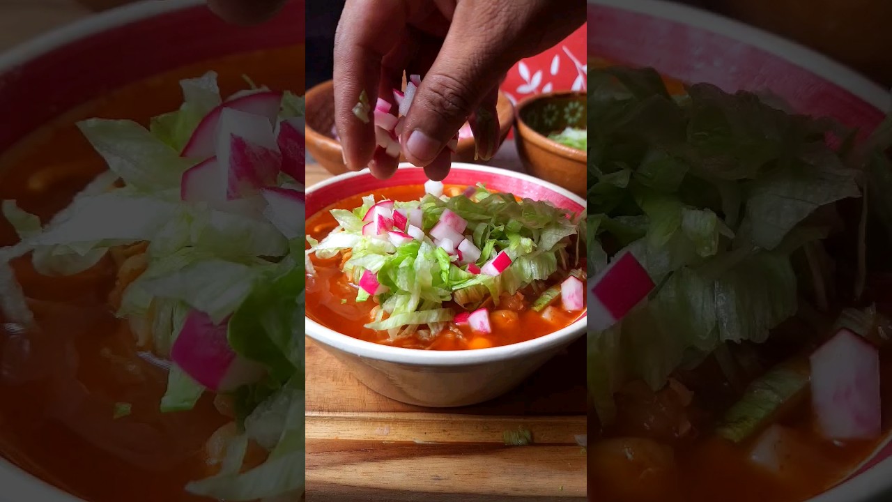 &iexcl;Pozole de Pollo! | El Cocinero en Proceso #comidamexicana #recetasdecocina #pozolerojo