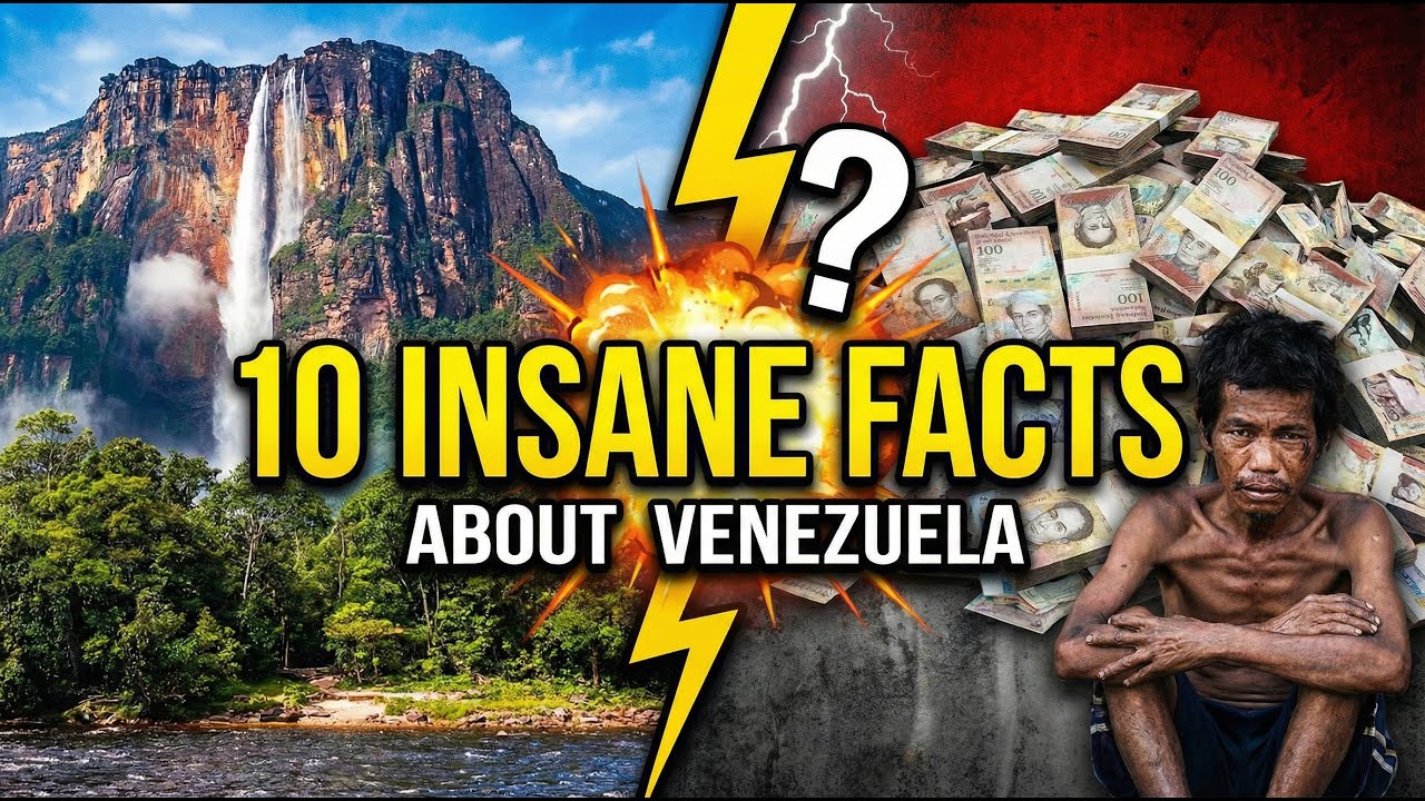 10 INSANE FACTS ABOUT VENEZUELA #Venezuela #Top10 #AngelFalls #MountRoraima