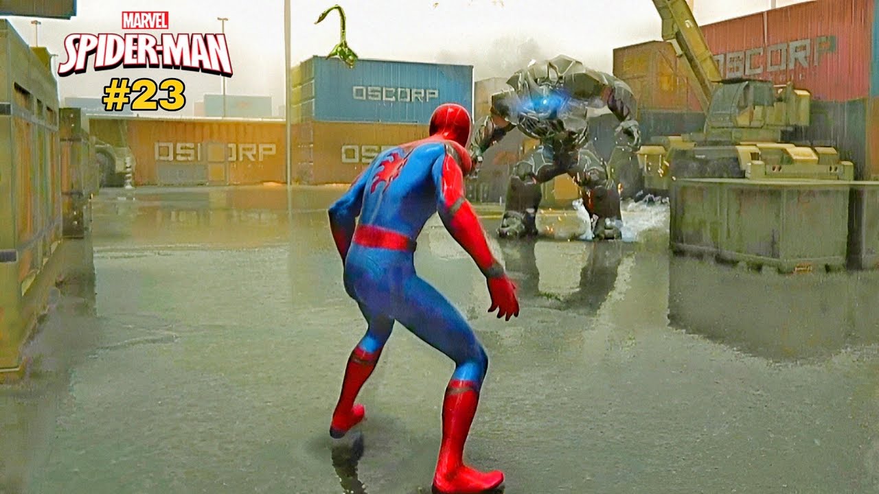 SPIDER-MAN vs RHINO & SCORPION | EPIC BOSS FIGHT | MARVEL'S SPIDER-MAN #23