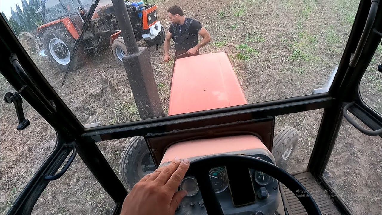 Ursus i Zetor Orka po głęboszu a w polu sucho