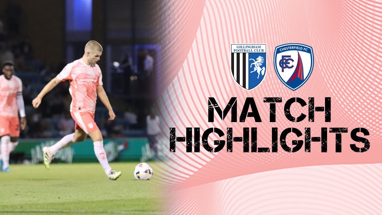 HIGHLIGHTS | Gillingham vs Spireites