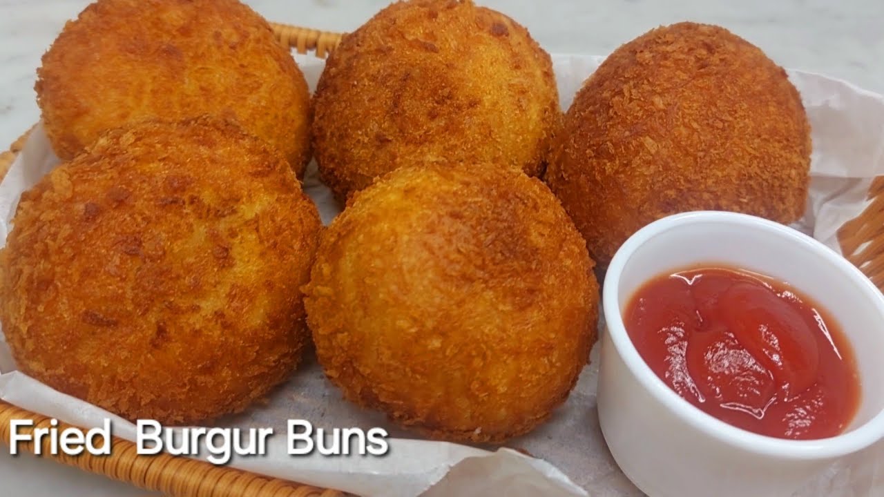 Crispy Fried Burger Buns | Without Oven Recipe | Ramadan Special Chicken Buns Recipe