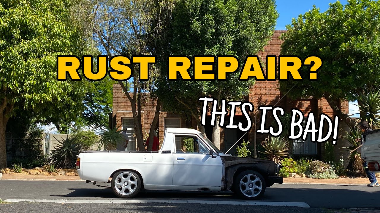 Rebuilding my Nissan 1400 Bakkie/Pick-up Truck (Part 1) : Rust Repair!