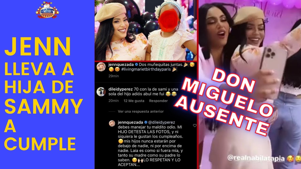 Nabila celebra cumpleaños de hija SIN DON MIGUELO. Fueron Jenn, Paola Cristal y más