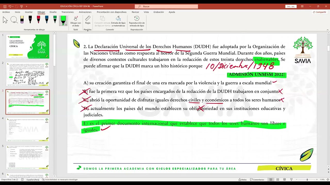 S6 Cívica - REPASO FINAL (DE) 2026 I