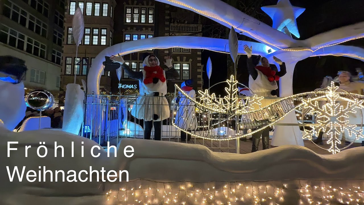 Weihnachtsparade 2024 🎄Hamburg 🎅 Mönckebergstraße