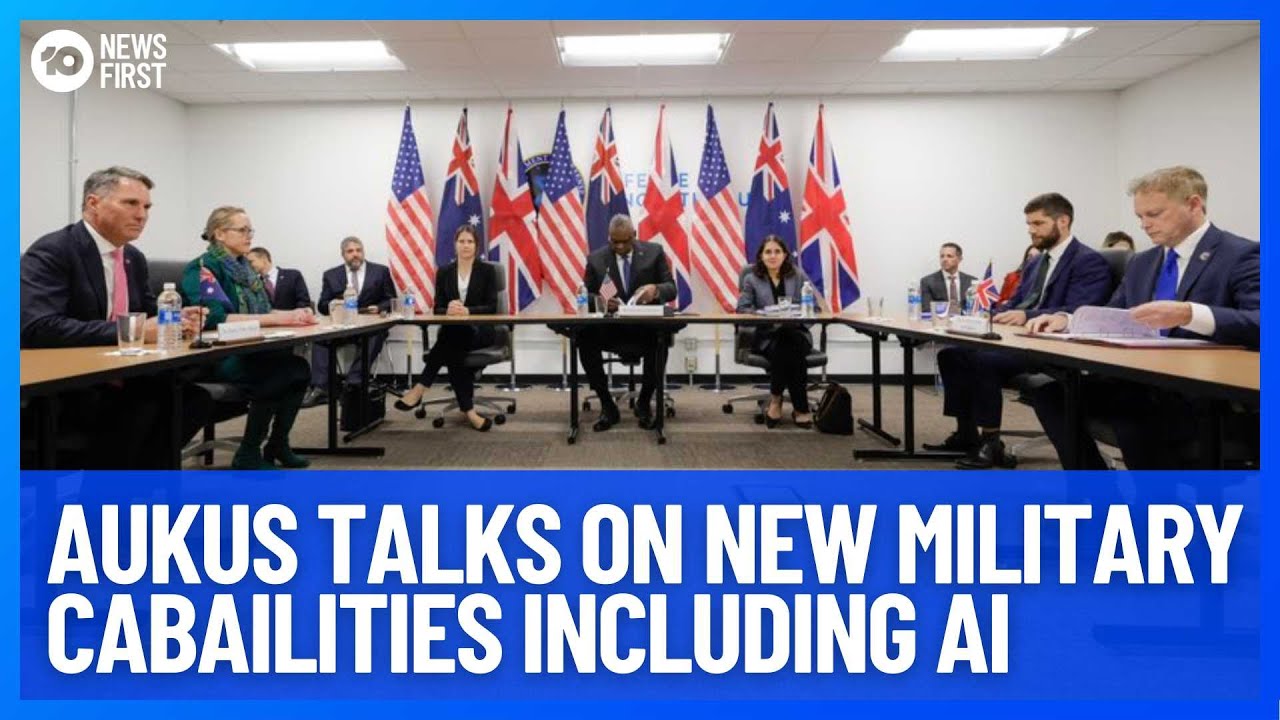 AUKUS Talks On New Military Capabilities | 10 News First