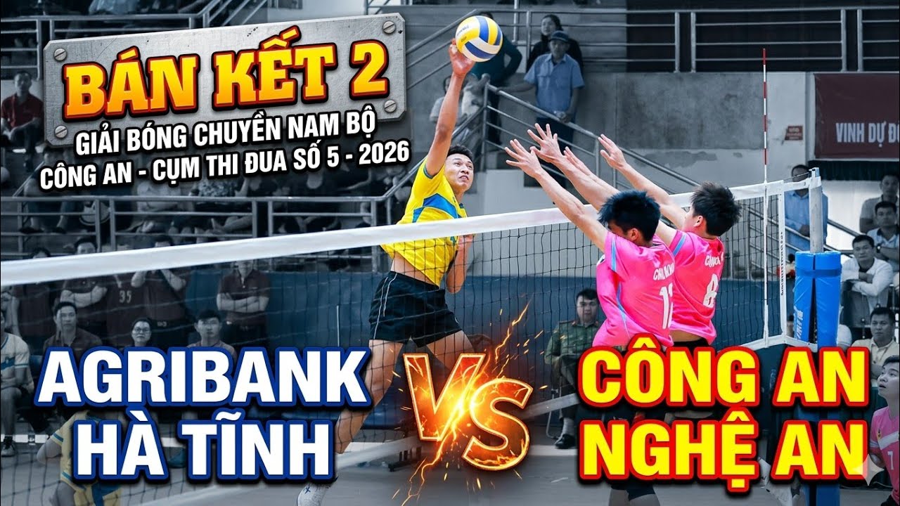 🔴 TRỰC TIẾP BÁN KẾT 2 : AGRIBANK HÀ TĨNH ( Quang Khơi , Vesna 🇰🇭 ) vs CA NGHỆ