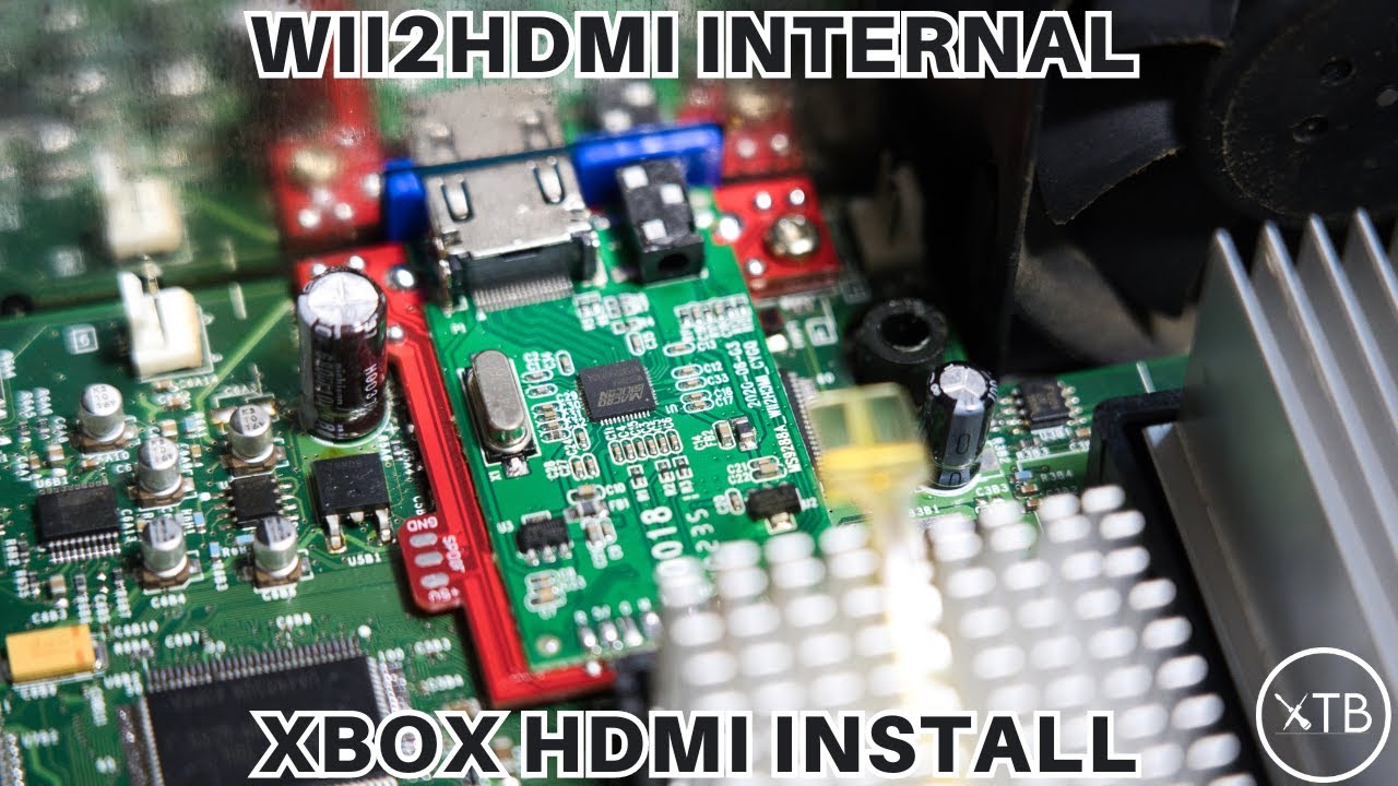 The $10 Xbox HDMI Mod: Wii2HDMI