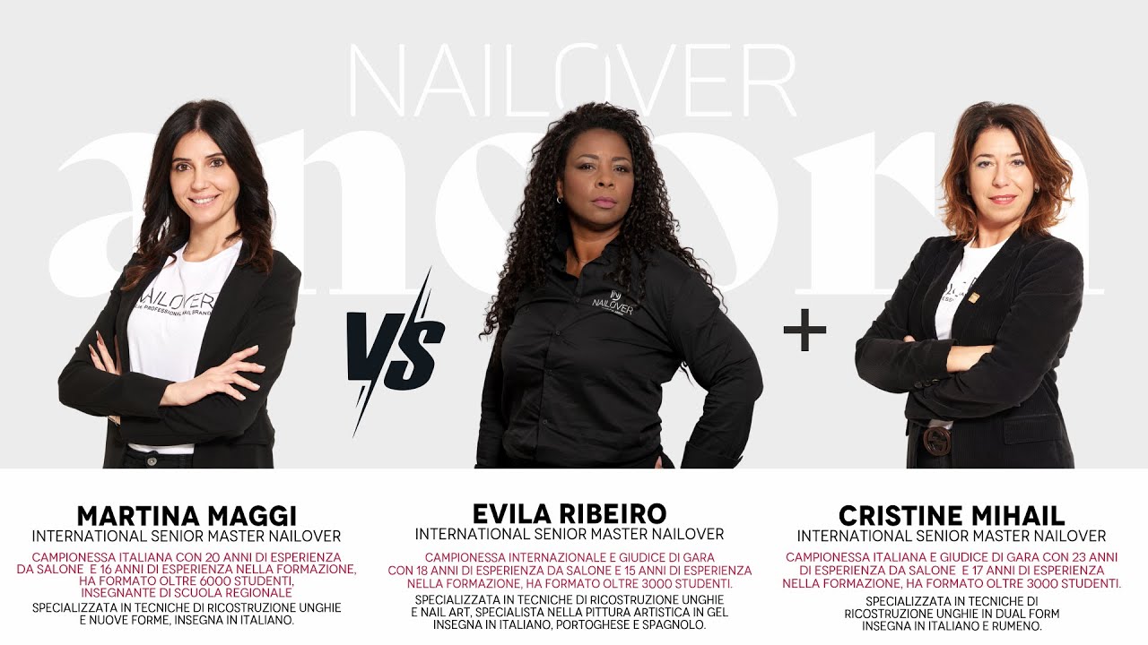 Tecniche Avanzate in Gel, Acrilico e Ibrido | Martina Maggi , Evila Ribeiro, Cristine Mihail