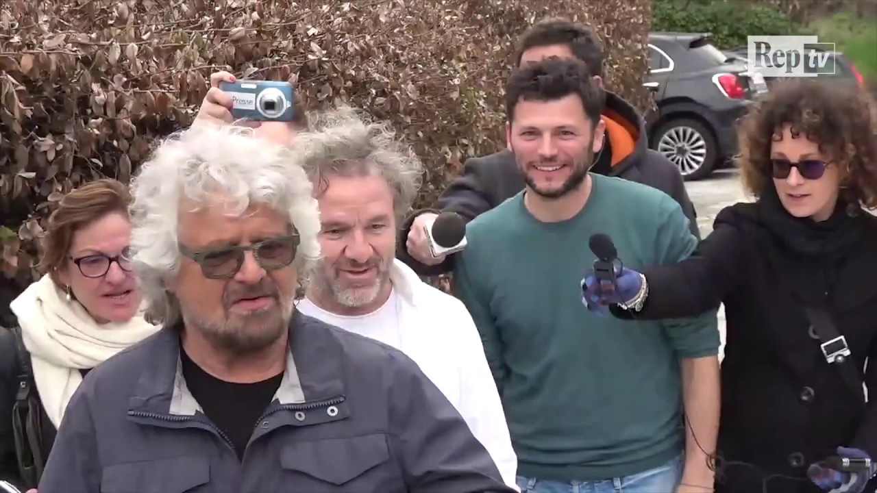 Grillo da Casaleggio con Di Maio: 
