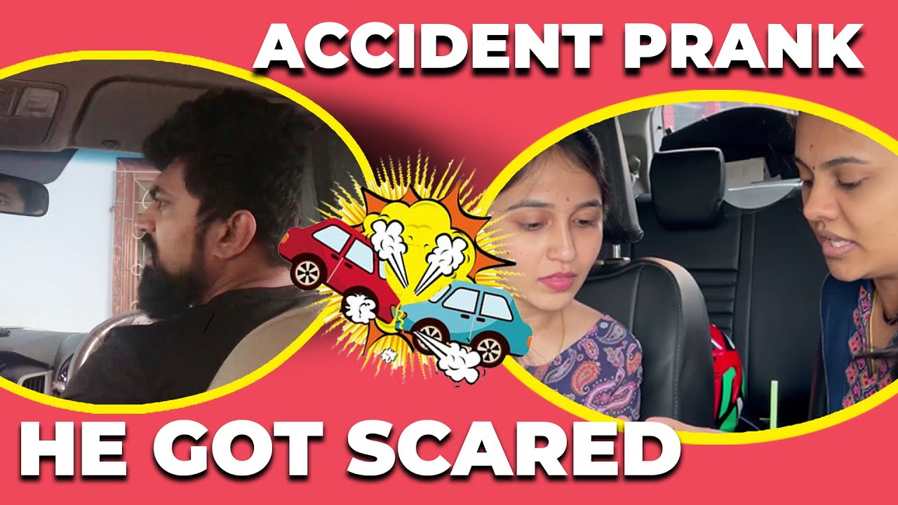ACCIDENT PRANK ON HUSBAND 😡 | ULTIMATE PRANK VIDEO😂        