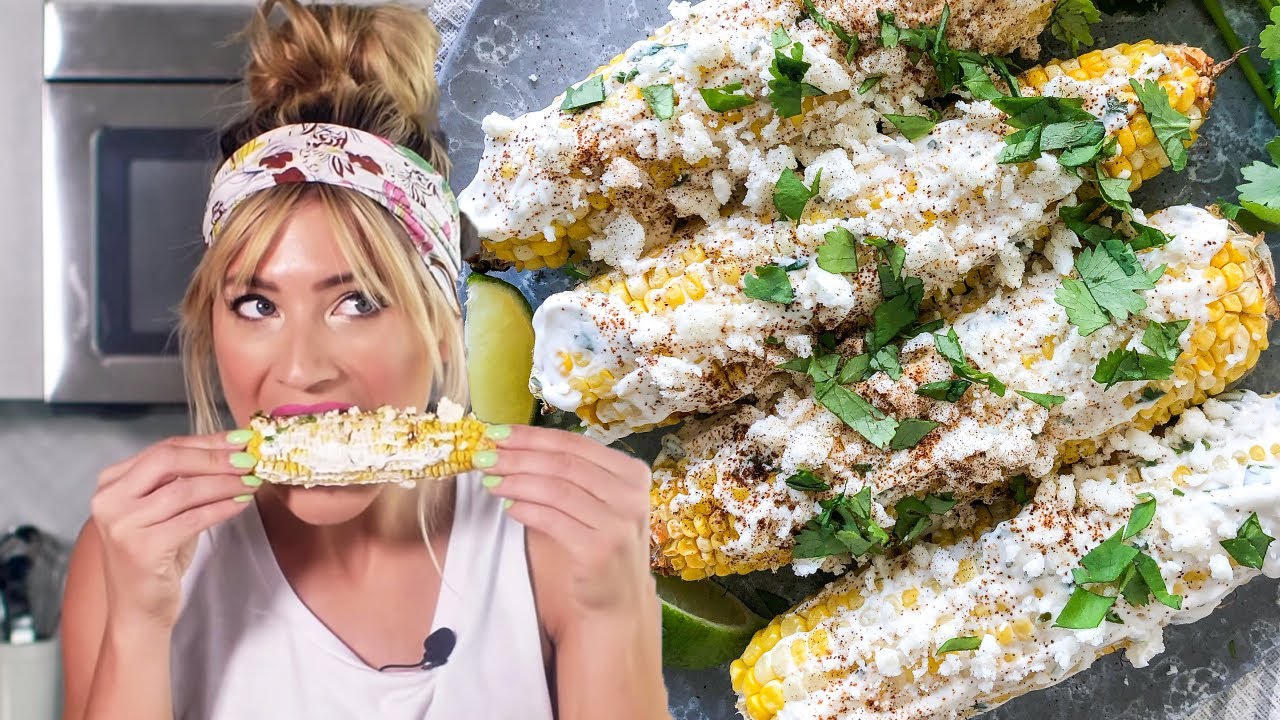 Vegan Mexican Street Corn | Vegan ELOTES + CORN DIP | Vegan Mexican Food