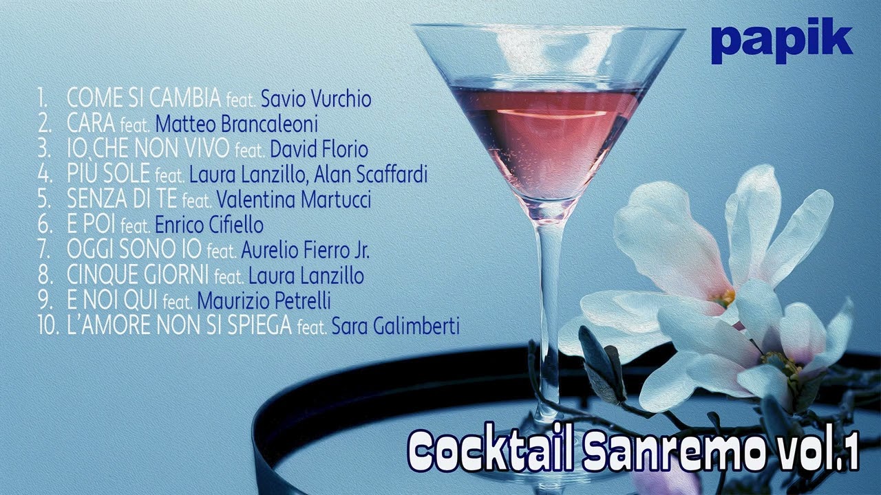 COCKTAIL SANREMO Vol. 1 - The most iconic songs from Sanremo Festival by Papik