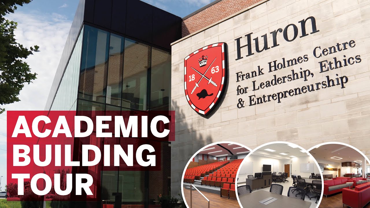 Tour Huron's Academic Building!
