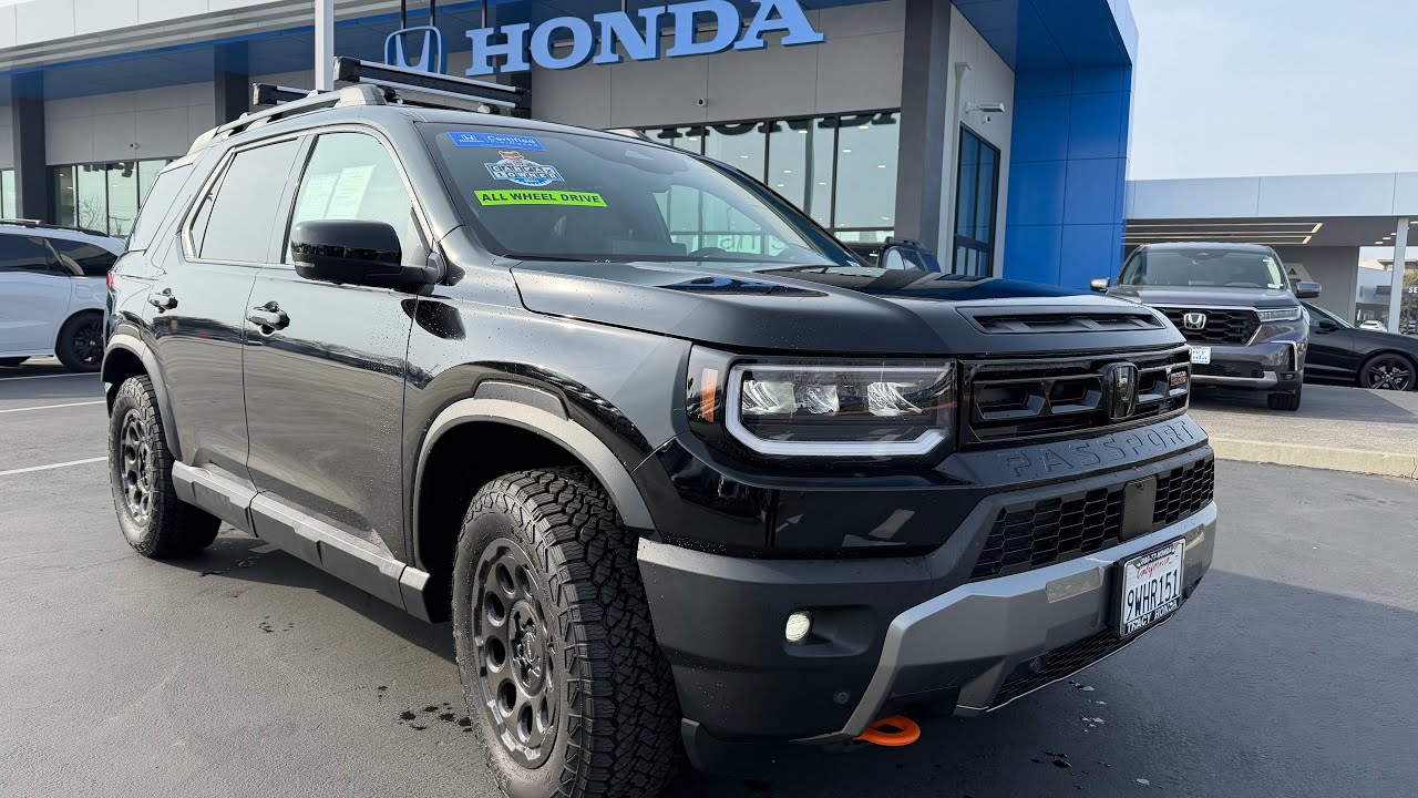 2026 Honda Passport Trailsport Elite S Blackout UPDATE FOR HPD and SKi / SNOWBOARD RACKS