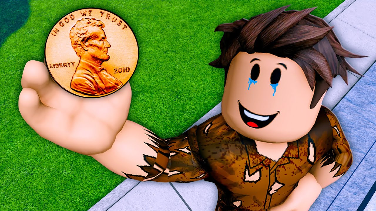 How He SURVIVED On A PENNY! (A Roblox Movie)