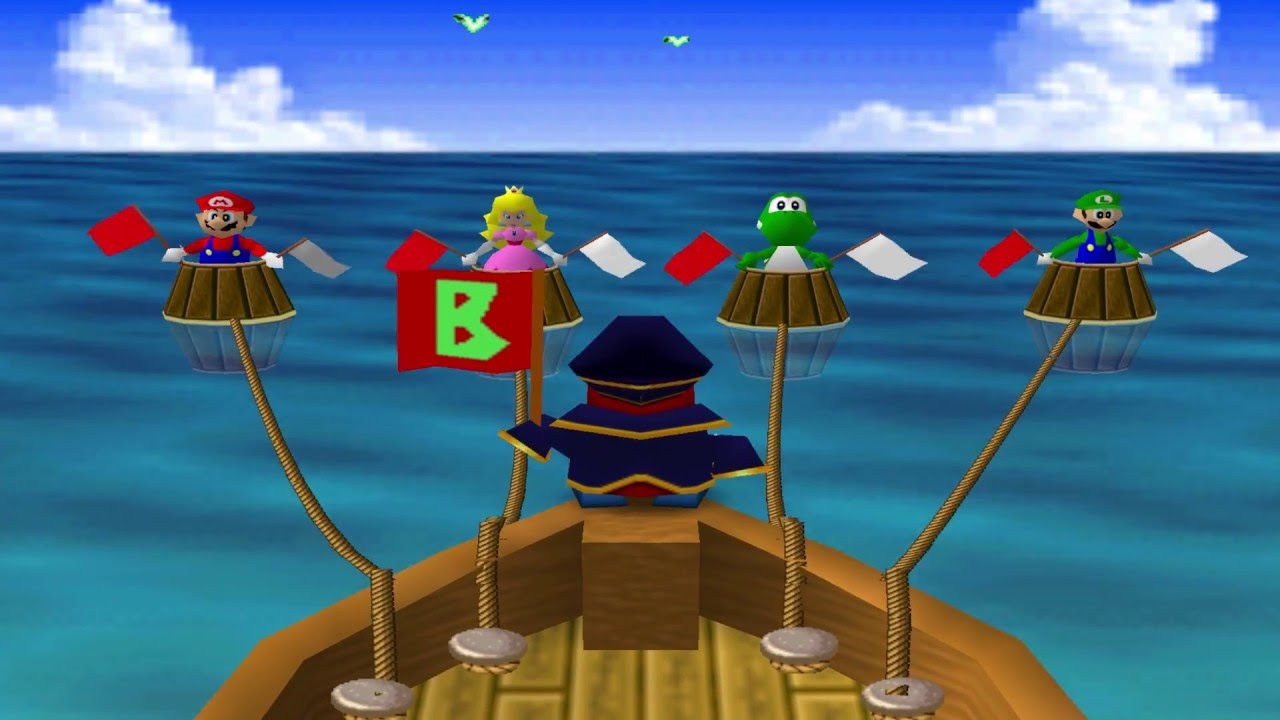 Mario Party 1 - Shy Guy Says