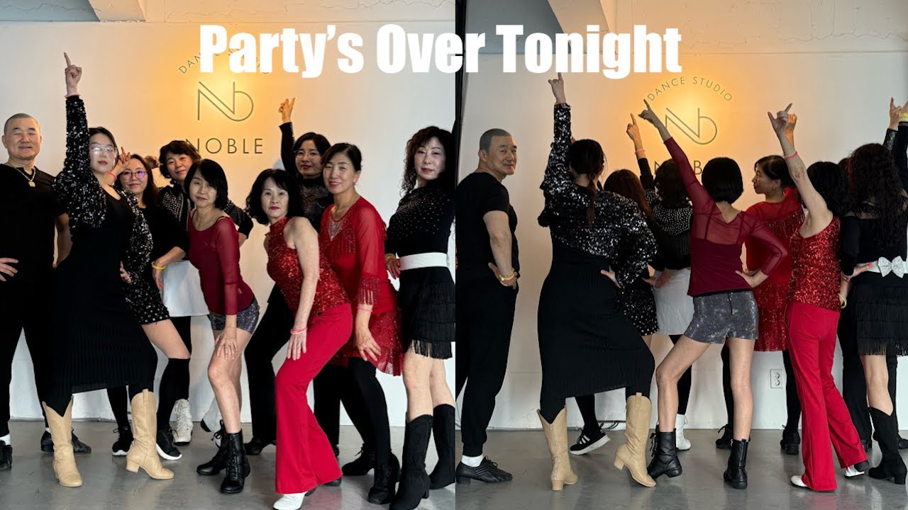 Party's Over Tonight LINE DANCE