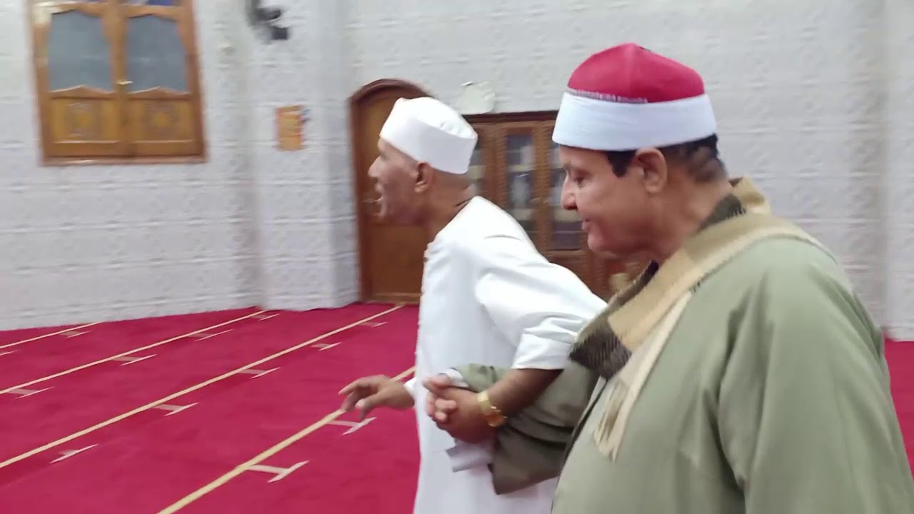 العلامة الدكتور /حلمى الجمل فى زيارة المجمع الاسلامى الطاروطى ##
