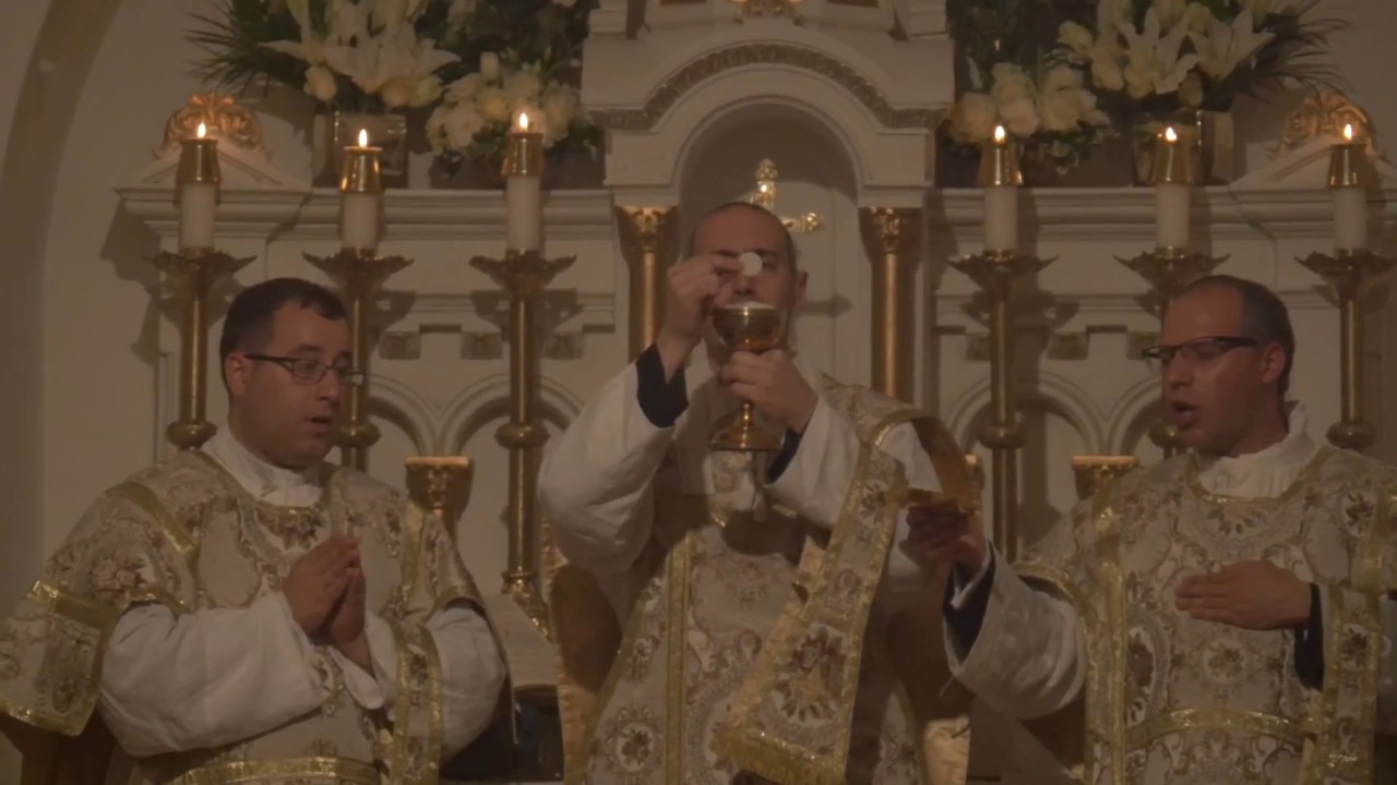 Consecration Mass of St. Vitus Church - FSSP