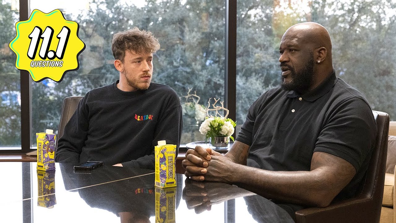Shaquille O'Neal Talks Business Philosophy, New BeatBox Flavor & More | 11.1 Questions Interview