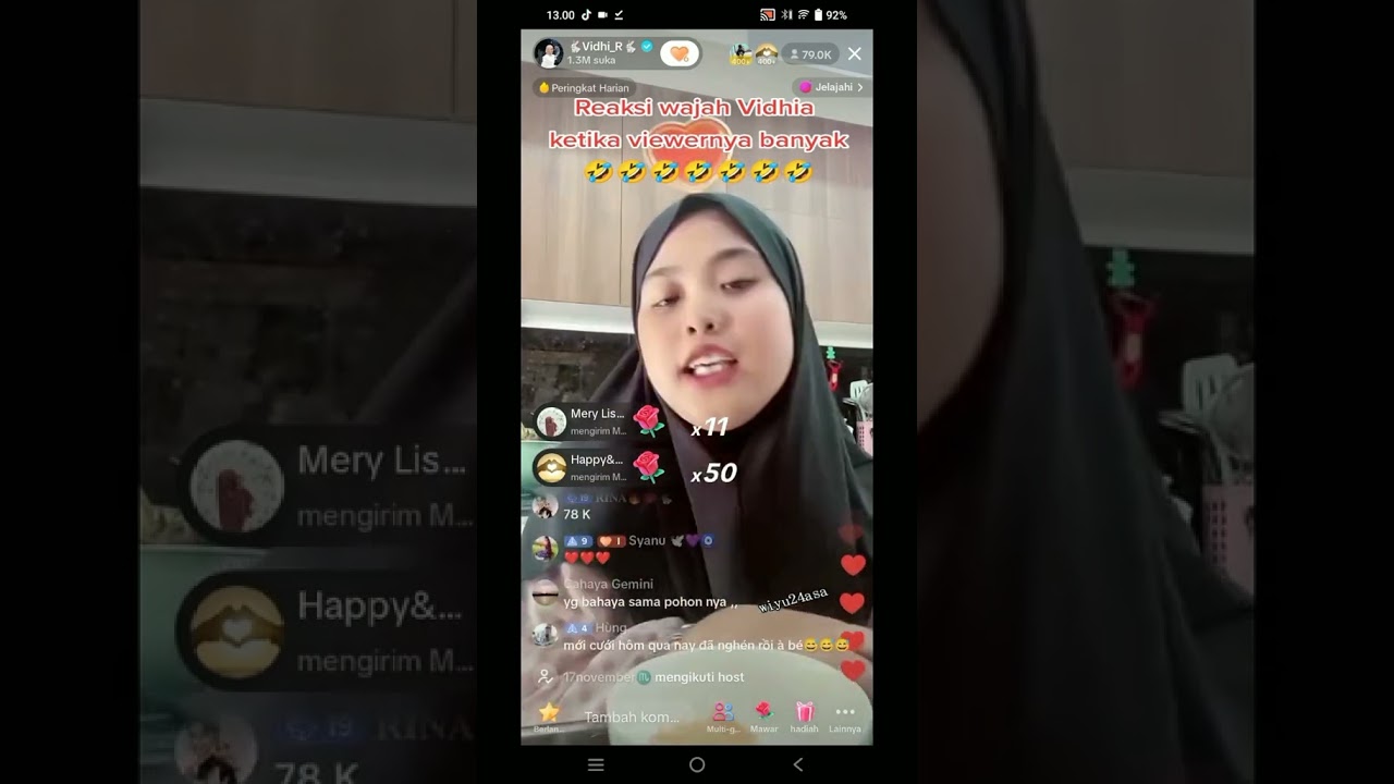 pada gabut nontonin vidhia🤣 cre wiyu24asa #vidatfamilly #datvilla94 #vidhia_r #villateam
