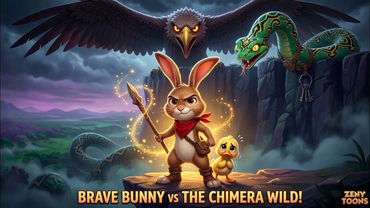 Mother Duck's Heartbreaking Search &ndash; Brave Rabbit&rsquo;s Epic Jungle Rescue! | Funny Cartoon | ZENY TOONS