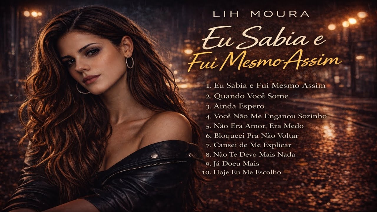 Novo Lançamento Sertanejo! Lih Moura – “Eu Sabia e Fui Mesmo Assim” (Álbum Completo)