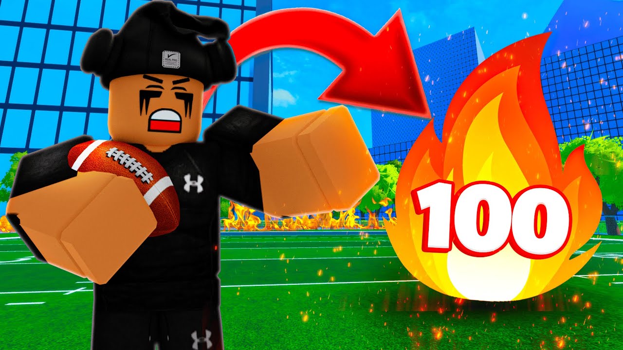 Я одержал 100 побед подряд в НОВОЙ футбольной игре от Roblox! (Football Nation)
