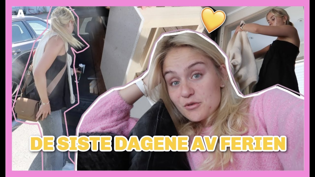 ♥︎ Sorterer i klesskapet, DIY bord og Konsert♥︎